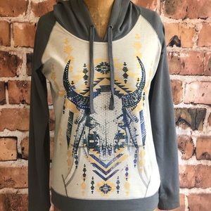 Rock & Roll Cowgirl Hoodie Shirt